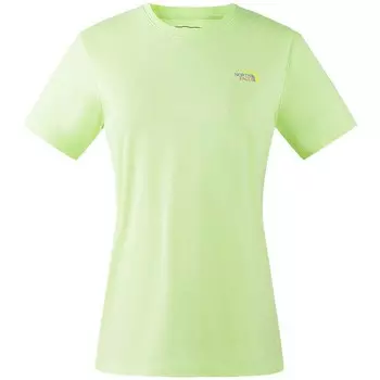 Коллекция одежды Футболка женская пастельно-зеленая The North Face