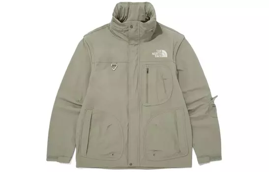 Коллекция одежды Куртка мужская зеленая The North Face, зеленый