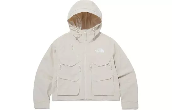 Коллекция одежды Куртка унисекс Off White The North Face, кремовый