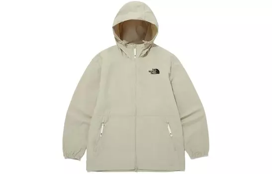 Коллекция одежды Куртка унисекс светло-бежевая The North Face, светло-бежевый