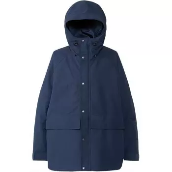 Коллекция одежды Куртка унисекс темно-синяя The North Face, синий