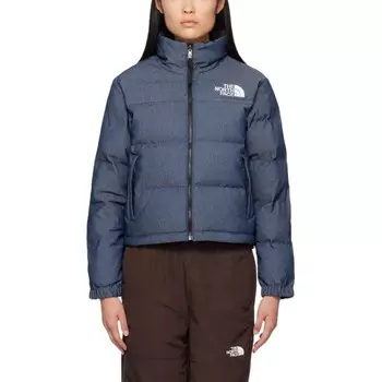 Коллекция одежды Куртка женская джинсовая синяя The North Face