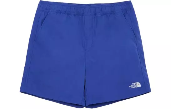 Коллекция одежды Повседневные шорты Унисекс Синие The North Face, синий