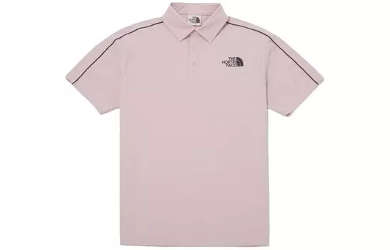Коллекция одежды Рубашка поло унисекс розовая The North Face, розовый