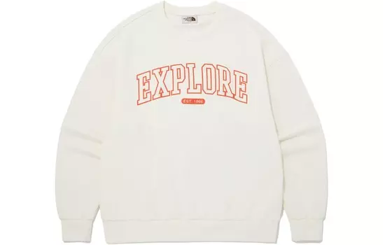 Коллекция одежды Толстовка унисекс Off White The North Face, кремовый