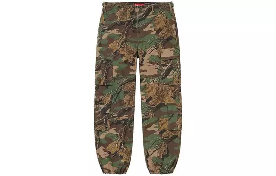 Коллекция осень-зима 2022 Трикотажные спортивные штаны унисекс Supreme, оливково-зеленый