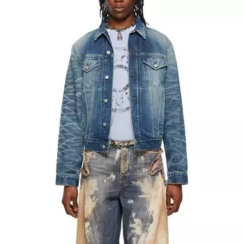 Коллекция осень/зима 2024 года Куртка мужская средне-синий Acne Studios