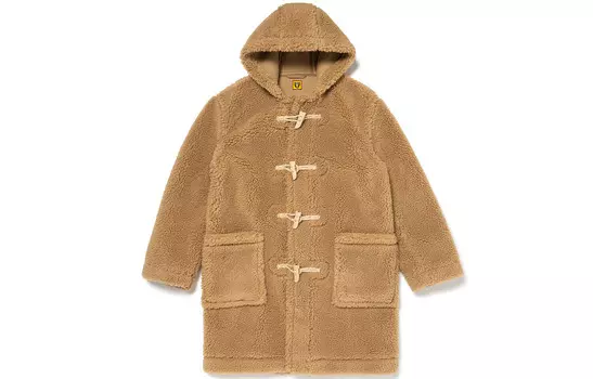 Коллекция осень/зима FW23 Пальто унисекс хаки Human Made