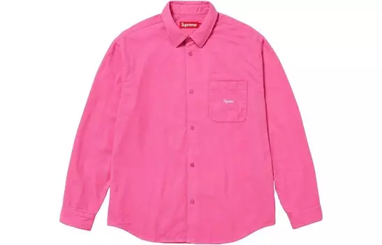 Коллекция осень/зима FW23 Рубашка унисекс Supreme, фуксия