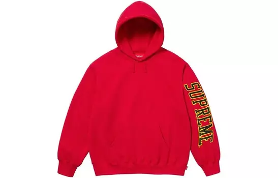 Коллекция осень/зима FW23 Толстовка унисекс Supreme, красный