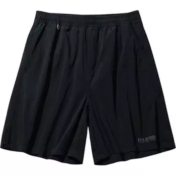 Коллекция Outdoor Casual Shorts Men Black Anta, черный