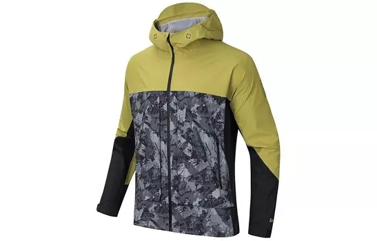 Коллекция Outdoor Куртка Outdoor Мужская Новая Трава Зеленый / Полный Принт Anta, зеленый