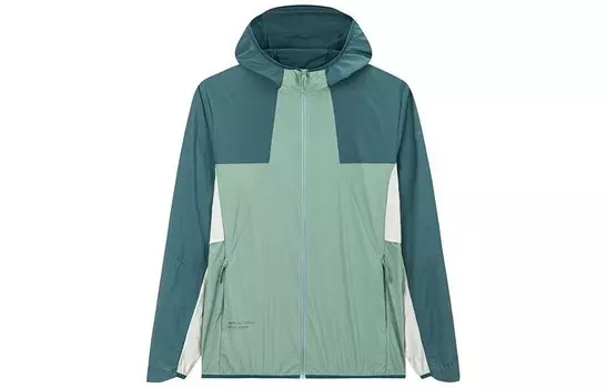 Коллекция Outdoor, солнцезащитная одежда для мужчин, эфирный зеленый/темный чайный зеленый Anta, зеленый