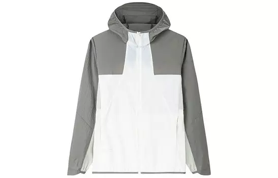 Коллекция Outdoor, солнцезащитная одежда для мужчин, цвет Stone White/темно-коричневато-серый Anta, серый