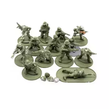 Коллекция пехоты США № 9, Bolt Action - US Army - Loose Miniatures (28mm)