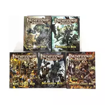 Коллекция пешек Pathfinder №9 — 5 комплектов!, Pathfinder Roleplaying Game (1st Edition) - Pawns