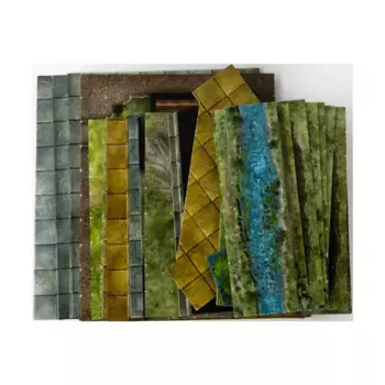 Коллекция плиток подземелий № 3 — 36 плиток!, Dungeons & Dragons (3rd Edition) (d20) - Dungeon Tiles