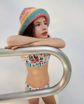 Коллекция Riviera бикини для девочек Kids El Corte Ingls, многоцветный