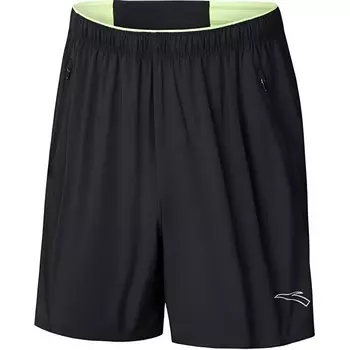 Коллекция Running Casual Shorts Men Basic Black / Fluorescent Yellow Anta, черный