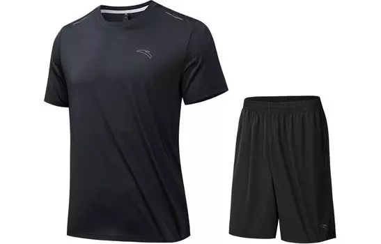 Коллекция Running Casual Sportswear Мужской комплект Basic Black Anta, черный