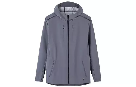 Коллекция Running Outdoor Куртка мужская серая Anta, серый