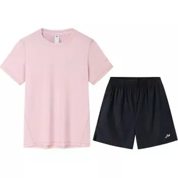 Коллекция Running Повседневный комплект Женский комплект Жесткий Мягкий Пудровый / Базовый Черный Anta
