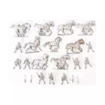 Коллекция русской кавалерии времен Второй мировой войны №1, Miscellaneous Historical Miniatures - Loose Miniatures (28mm) (Unidentifiable Manufacturer)