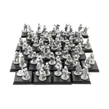 Коллекция русской пехоты №17, Flames of War - WWII - Soviet - Infantry - Loose Miniatures (15mm)
