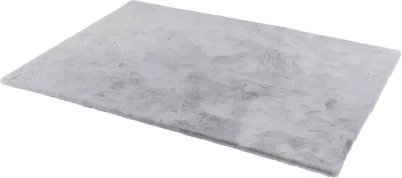 Коллекция SCHNER LIVING Меховой ковер "Нежный", прямоугольный, особенно мягкий благодаря микрофибре, искусственный мех, можно стирать, гостиная SCHNER WOHNEN-KOLLEKTION 120х180 см, цвет silberfarben