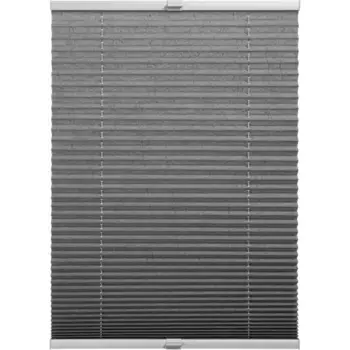 Коллекция SCHNER WOHNEN жалюзи-плиссе «Milla», непрозрачные, с технологией сверления, натяжения, привинчивания, серебристой или белой технологии рулонных штор Schner Wohnen-Kollektion, серый