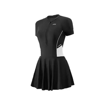 Коллекция спортивной моды. Слитные купальники для женщин LINING, черный