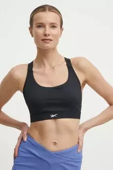 Коллекция спортивных бюстгальтеров Reebok, черный