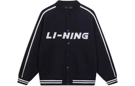 Коллекция Sports Life Бейсбольная майка унисекс черная Lining, черный