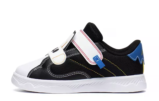 Коллекция Sports Life Kids Скейтбординг Кроссовки Детские низкие черные Lining Young, черный/белый