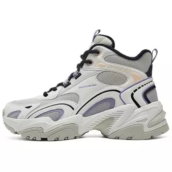 Коллекция Sports Life Life, кроссовки женские с высоким берцем, белый/серый Skechers