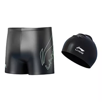 Коллекция Sports Life Плавательные шорты для мужчин Lining, цвет Set (Swimming Shorts and Swimming Cap)