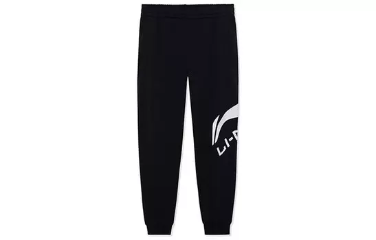 Коллекция Sports Life повседневные брюки мужские черные Lining, черный