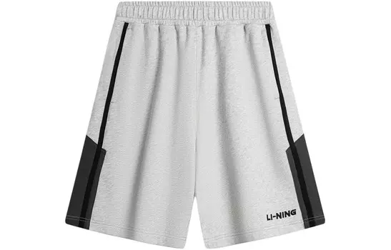 Коллекция Sports Life повседневные шорты мужские цвета серый/светло-серый Lining, серый