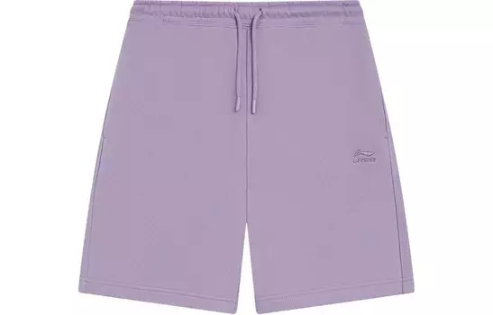 Коллекция Sports Life повседневные шорты мужские фиолетовые Lining, фиолетовый