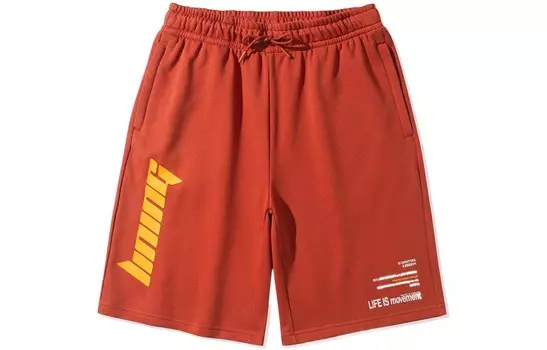 Коллекция Sports Life повседневные шорты мужские Мумбаи коричневые Lining, коричневый