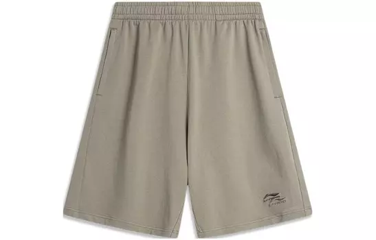 Коллекция Sports Life повседневные шорты мужские зеленые Lining, зеленый