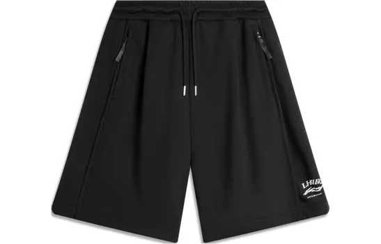 Коллекция Sports Life повседневные шорты унисекс черные Lining, черный