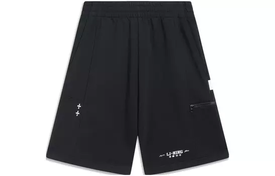 Коллекция Sports Life Спортивные шорты мужские черные Lining, черный
