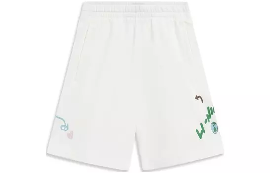 Коллекция Sports Life Спортивные шорты женские Белые Lining