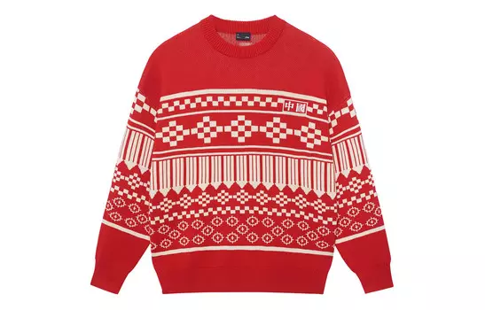 Коллекция Sports Life свитер унисекс Bull Red Lining, красный