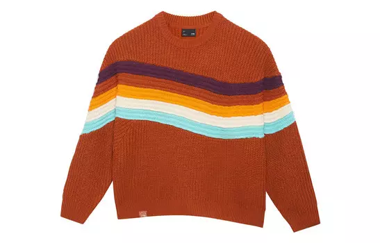 Коллекция Sports Life свитер женский охра коричневый Lining