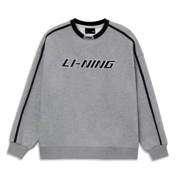 Коллекция Sports Life Толстовка унисекс серая Lining, серый