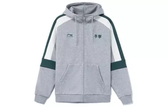 Коллекция Sports Life Толстовка унисекс серая Lining, серый