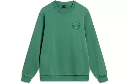 Коллекция Sports Life Толстовка Унисекс Зеленый Lining, зеленый