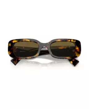 Коллекция стильных солнцезащитных очков Miu Miu, коричневый